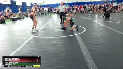 80 lbs Round 1 (8 Team) - Kenny Stefancin, Rogue Wrestling vs Walker Hall, Phoenix WC