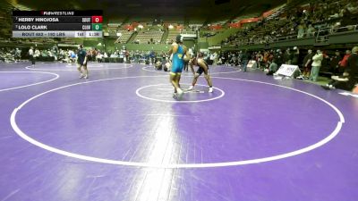 192 lbs Quarterfinal - Herby Hinojosa, South vs Lolo Clark, Clovis