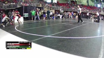 105 lbs Cons. Round 1 - Jacob Niewohner, Elgin Wolfpack vs Hayden Dahlberg, Elkhorn Wrestling