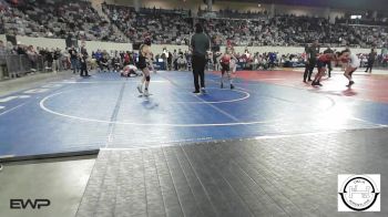 72 lbs Semifinal - Melissavette Alba, Cowboy Wrestling Club vs Jersey Skaggs, Sand Springs Jr High