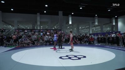74 kg Champ. Rd Of 128 - Hayden Miller, Big Cat Wrestling Club vs Caleb Greenwood, Beat The Streets Cleveland