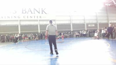 40 lbs 1st Place Match - Brynn Peterson, Athlos Wrestling vs Brielle Cablay, Pounders