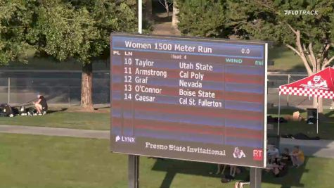 Women's 1500m, Heat 4