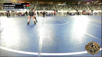 130 lbs Rr Rnd 5 - Julius Logsdon, Noble Takedown Club vs Hailey Sisson, Shelton Wrestling Academy