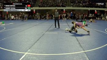 65 lbs Cons. Round 3 - Lemmy Duval, Bison Wrestling Club vs Ridge Mittag, Moyer Elite