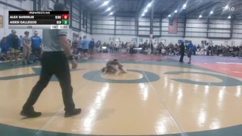120 lbs Alex Sardelis, RED LION WRESTLING CLUB vs Aiden Gallegos, REAL LIFE WRESTLING CLUB