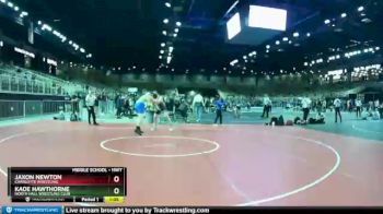 1st Place Match - Kade Hawthorne, North Hall Wrestling Club vs Jaxon Newton, Charlotte Wrestling