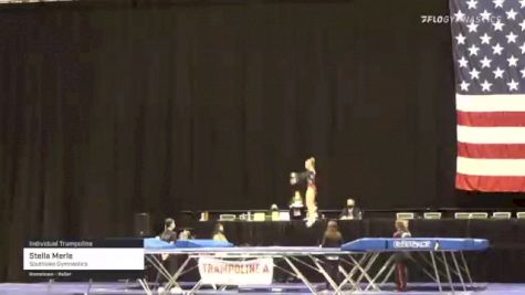 Stella Merle - Individual Trampoline, Southlake Gymnastics - 2021 USA Gymnastics Championships