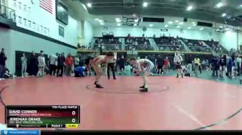 145 lbs 7th Place Match - Jeremiah Drake, Indy West Wrestling Club vs David Conner, Kokomo Wildkat Wrestling Club