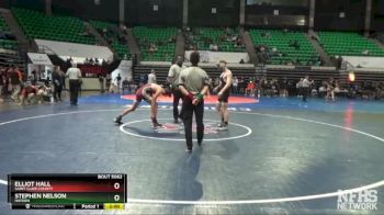 5A 150 lbs Quarterfinal - Elliot Hall, Saint Clair County vs Stephen Nelson, Hayden