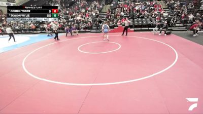 5A 165 lbs Cons. Semi - Tayson Wylie, Box Elder vs Corbin Yoder, Salem Hills