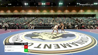 149 lbs Quarterfinal - Jaron Jensen, Wyoming vs Rudy Lopez, UNATT-Northern Colorado
