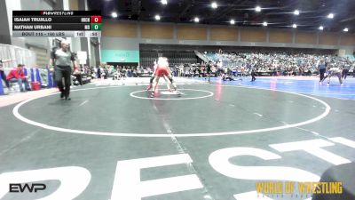 160 lbs Consi Of 16 #2 - Isaiah Trujillo, Hurricane Wrestling vs Nathan Urbani, Mad Dawg Wrestling Club