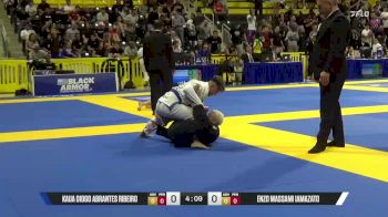 Enzo Massami Iamazato vs Kaua Diogo Abrantes Ribeiro 2025 World Jiu-Jitsu IBJJF Championship