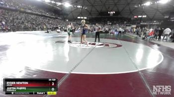 3A 120 lbs Cons. Round 5 - Ryder Newton, Kelso vs Justin Phipps, Peninsula