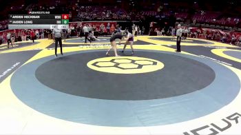 G-120 lbs Cons. Round 1 - Jaiden Long, G-Fremont Ross vs Arden Heckman, G-Wester. North