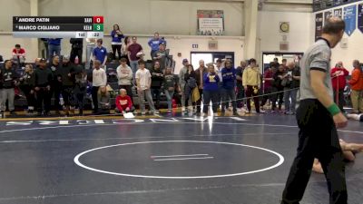 144 lbs Cons. Semi - Marco Cigliano, Kellenberg vs Andre Patin, Xavier