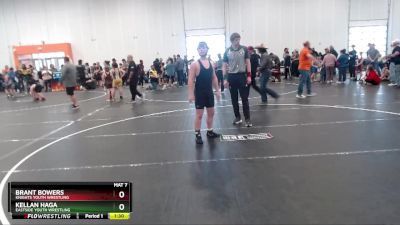 Cons. Round 3 - Brant Bowers, KNIGHTS YOUTH WRESTLING vs Kellan Haga, Eastside Youth Wrestling