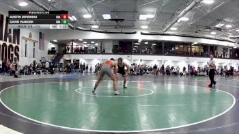 174 lbs Semifinal - Austin Dipzinski, Unattached vs Gavin Vankirk, Unattached