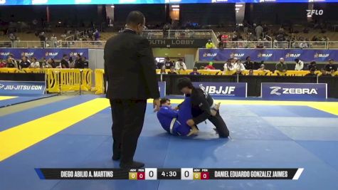 Daniel Eduardo Gonzalez Jaimes vs Diego Abilio A. Martins 2026 Pan Jiu Jitsu IBJJF Championship