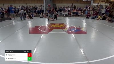 Quarterfinal - Christopher Haas, Reading vs Maverick Elliott, Milford