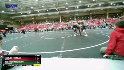 115 lbs Cons. Semi - Hadley Morgan, Paola vs Jesi Higginbotham, Hutchinson