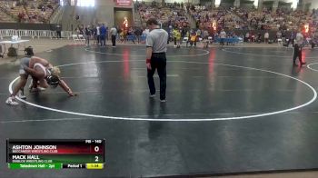 140 lbs Quarterfinal - Mack Hall, Diablos Wrestling Club vs Ashton Johnson, Buccaneer Wrestling Club