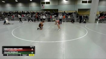 138 lbs Cons. Round 1 - Malikai Badillo, Golden Bears Wrestling Club vs Sebastian Arellanes, Aniciete Training Club