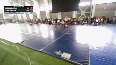 63 lbs Champ. Round 2 - CAEL WOODY, Sanderson Wrestling Academy vs Roczen Davies, JWC