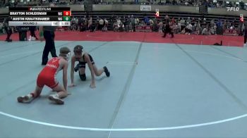 80 lbs Round 3 - Austin Krautkramer, Weigh-In Club vs Brayton Schleisman, Viking Wrestling Club