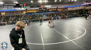 150 lbs Cons. Round 3 - Landon Waggoner, Lombard (Montini) vs Medhi Bangana, Iowa City, West