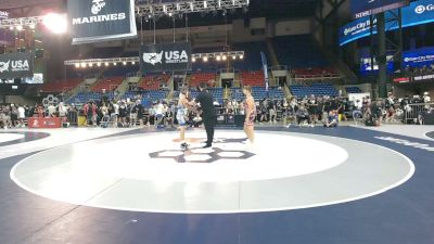126 lbs Cons. Sub-rd Of 32 - Liam Nielsen, Utah vs Grady Hoerr, Illinois