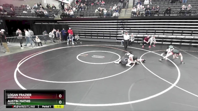 101 lbs 3rd Place Match - Austin Mathis, Copper Hills vs Logan Frazier ...