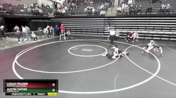 101 lbs 3rd Place Match - Austin Mathis, Copper Hills vs Logan Frazier, Riverton High School