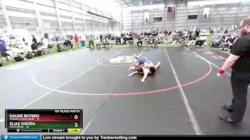 126 lbs Placement Matches (8 Team) - Gauge Botero, Pennsylvania Blue vs Elias Navida, California