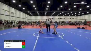 126 lbs Consolation - Chris Moore, IL vs Jeremy Jr Ginter, OH
