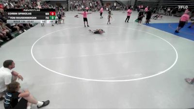 63-67 lbs Semifinal - Tom Rausenberger, PACK732 vs Corbin Spiniolas, None