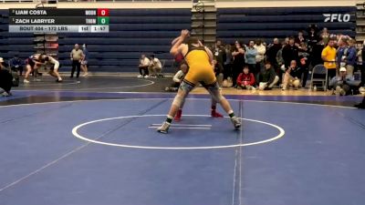 172 lbs Final - Liam Costa, Moon Area vs Zach Labryer, Thomas Jefferson