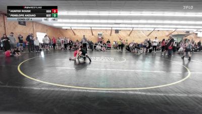 105 lbs Consi Of 4 - Hunter Rouse, Hornell vs Penelope Anzano, North Rose