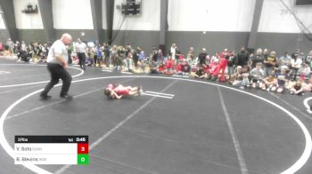 37 lbs Rr Rnd 1 - Vivian Soto, Sunnyside Ironman vs Blair Blevins, Independent