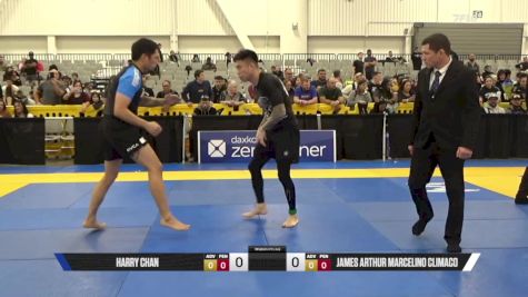 James Arthur Marcelino Climaco vs HARRY CHAN 2025 World IBJJF Jiu-Jitsu No-Gi Championship