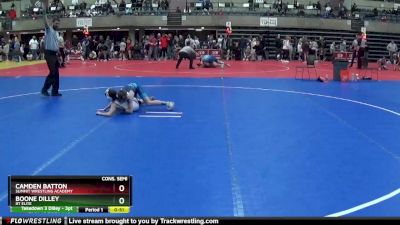 70 lbs Cons. Semi - Camden Batton, Summit Wrestling Academy vs Boone Dilley, RT Elite