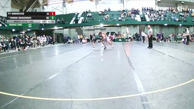 165 lbs Cons. Round 2 - Owen Segorski, Michigan State vs Ty Deericks, Kent State