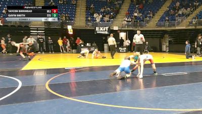 90 lbs Consy 1 - Taycen Birkhead, Wilson Area vs Gavin Smith, Titusville