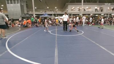 48 lbs Round 2 - Asher Montoya, Takedown Elite vs Tatum Sheppard, Barn Brothers WC