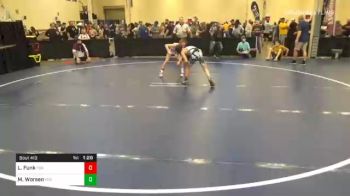 87 lbs Semifinal - Landon Funk, Fox Chapel vs Michael Worsen, Fox Chapel