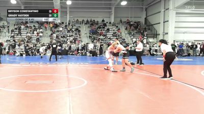 152 lbs Consi Of 8 #2 - Bryson Constantino, CA vs Grady Hayden, OH