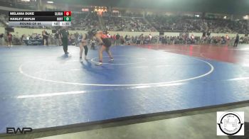 118 lbs Round Of 64 - Melania Duke, Sallisaw Lady Black Diamonds vs Hanley Heflin, Northeast Take Down Club