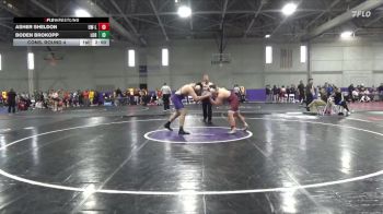 285 lbs Cons. Round 4 - Asher Sheldon, Wisconsin-La Crosse vs Boden Brokopp, Loras