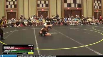 125 lbs Quarterfinals (8 Team) - Chris Boccard, BlueWave H vs Scottie Sari, Southern Regional Black